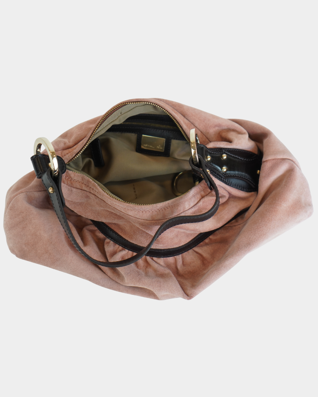 Fendi Soft Pink Suede Chef Bag