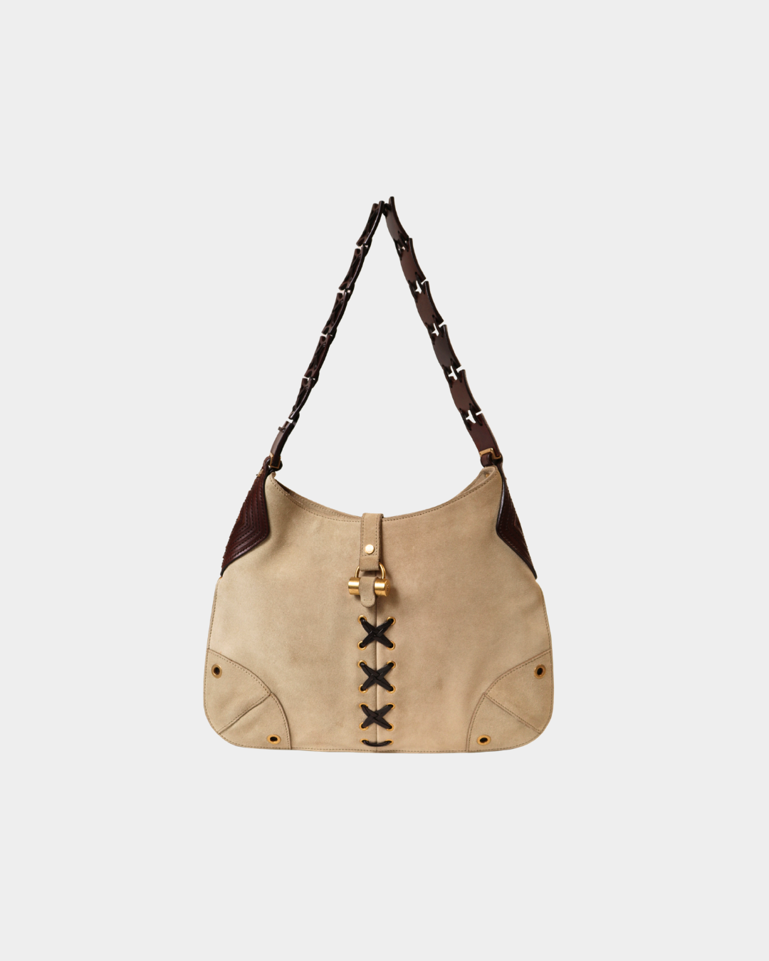 YSL Suede Hobo Bag