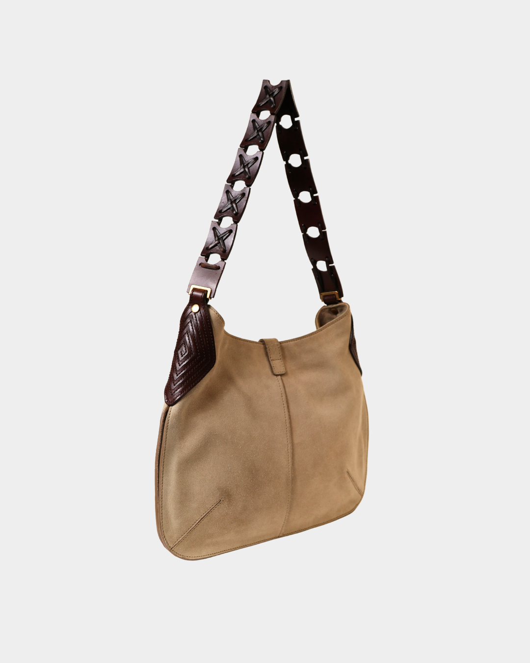 YSL Suede Hobo Bag