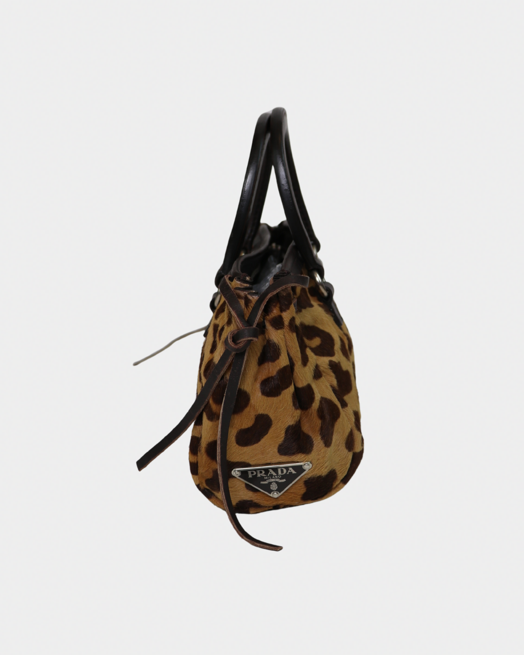 Prada Cheetah Mini Top Handle Bag
