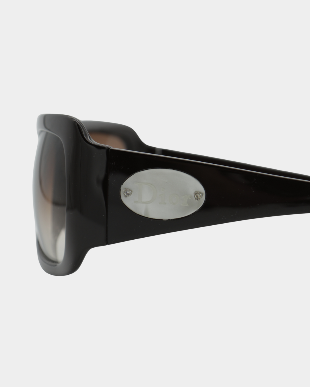 Dior Mother of Pearl Plate Logo Sunglasses