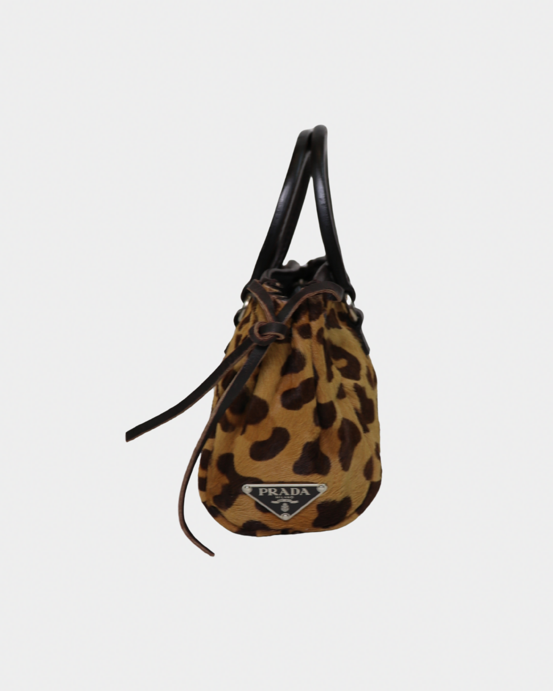 Prada Cheetah Mini Top Handle Bag