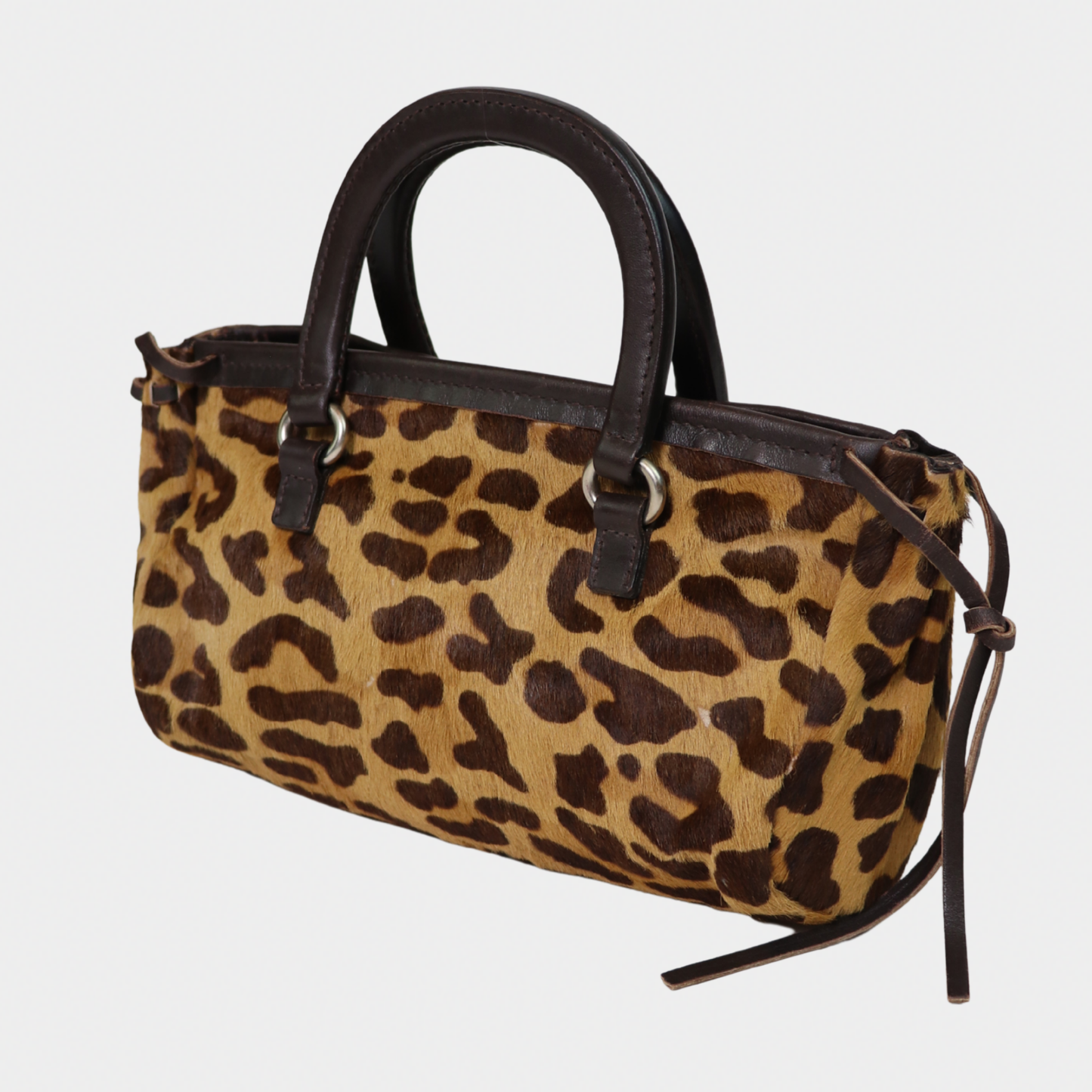 Prada Cheetah Mini Top Handle Bag