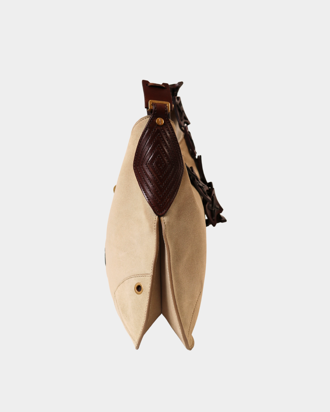 YSL Suede Hobo Bag