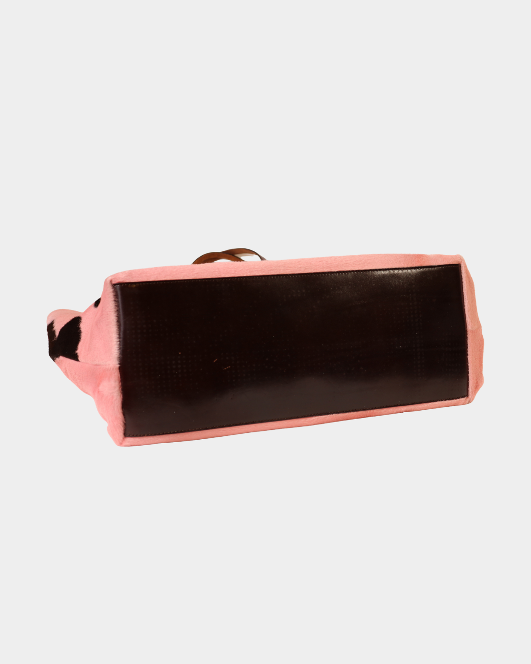 Fendi FW/1999 Pink Pony Hair Tote Bag