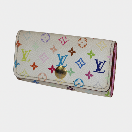 Louis Vuitton x Takashi Murakami Monogram Multicolore 4 Key Holder