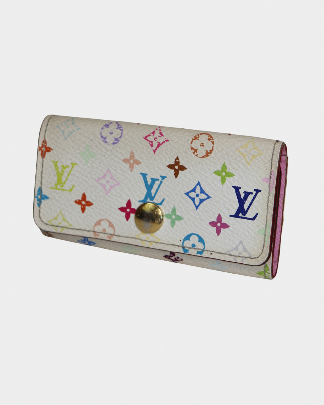 Louis Vuitton x Takashi Murakami Monogram Multicolore 4 Key Holder