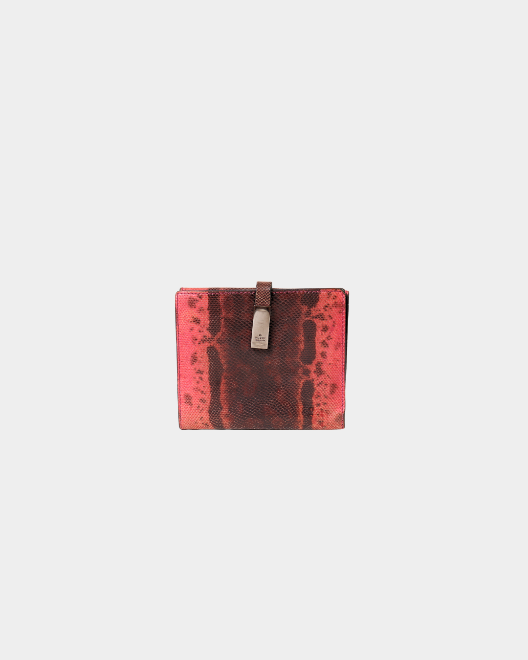 Gucci Pink Python Wallet
