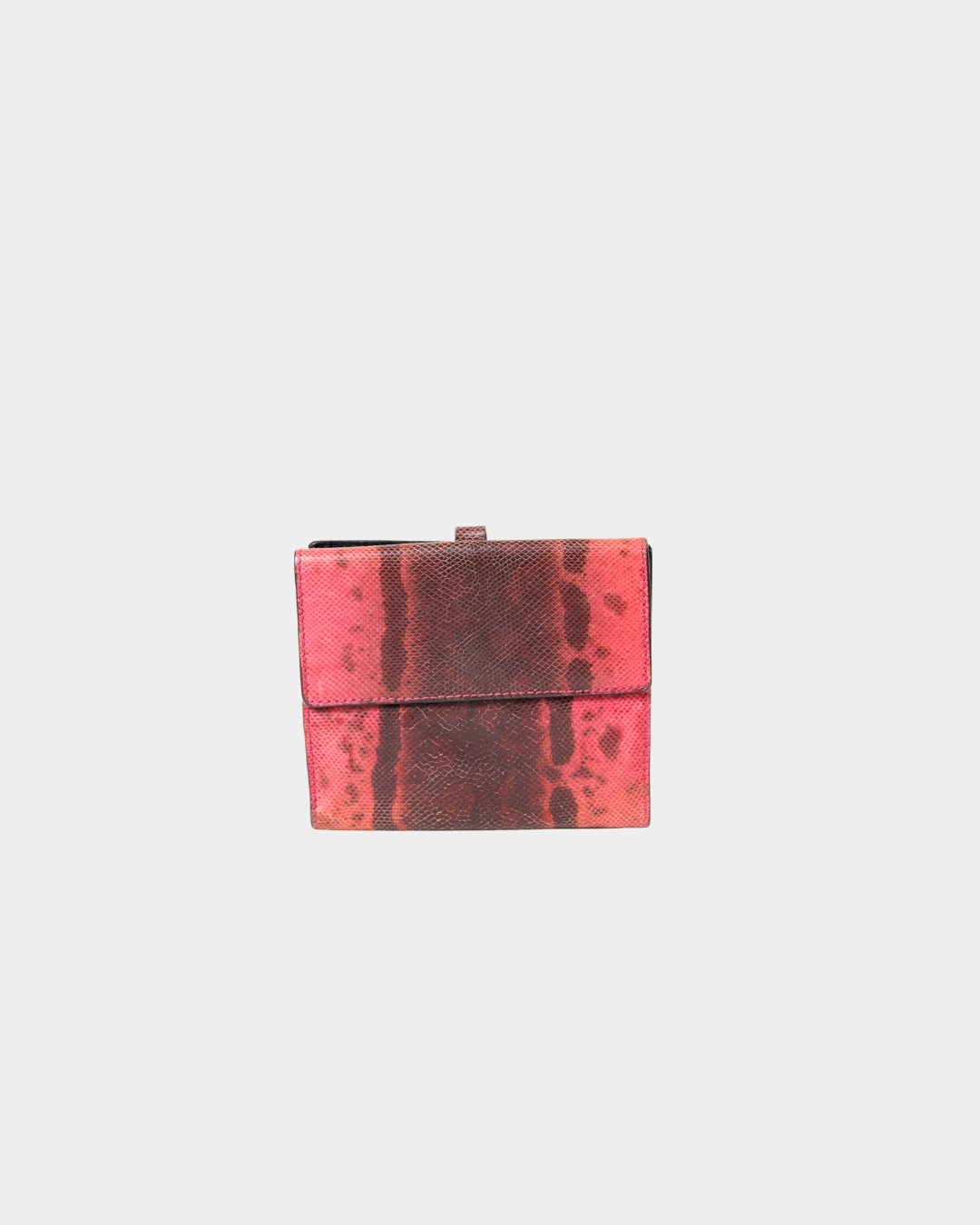 Gucci Pink Python Wallet
