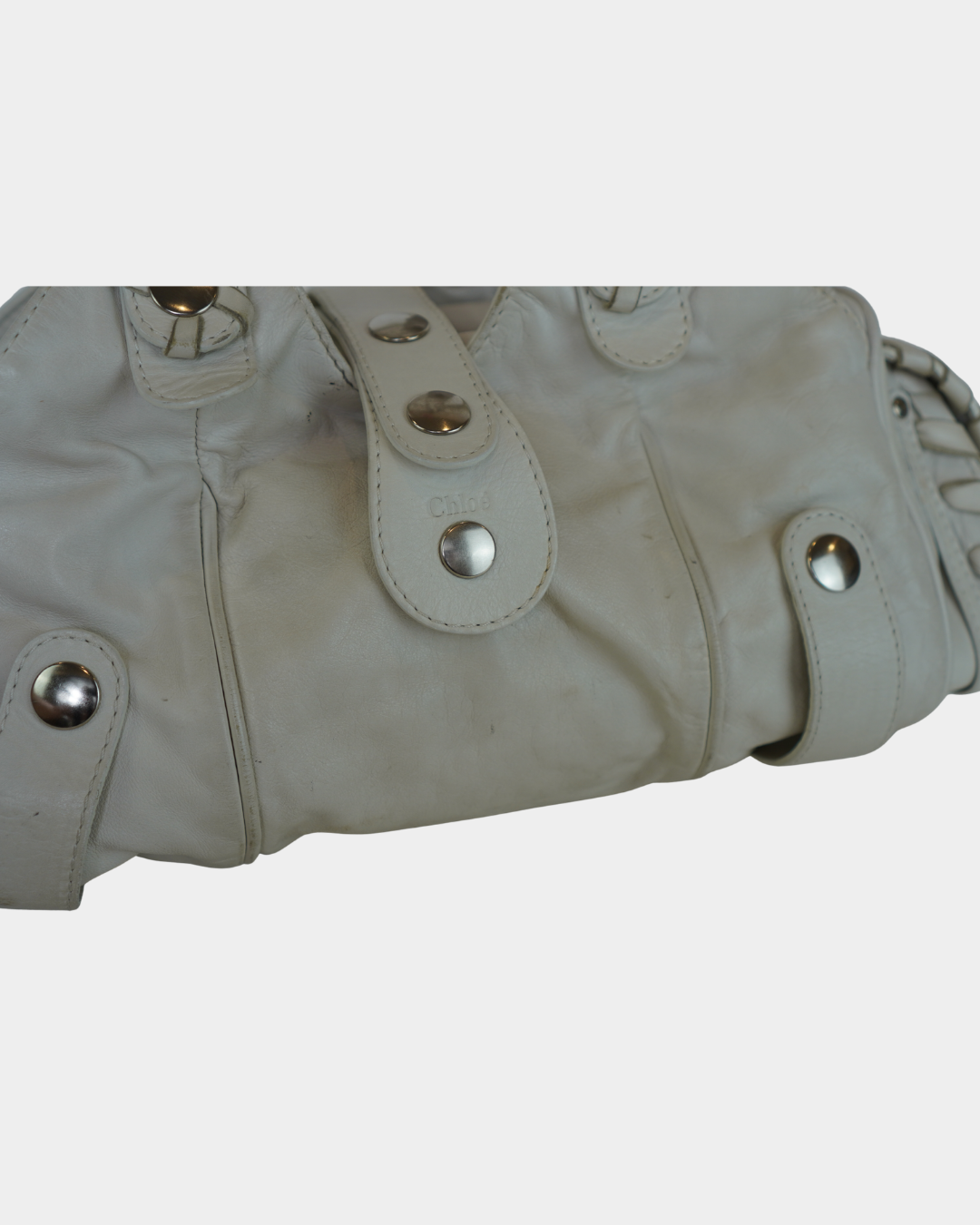 Chloé Silverado Cream Shoulder Bag