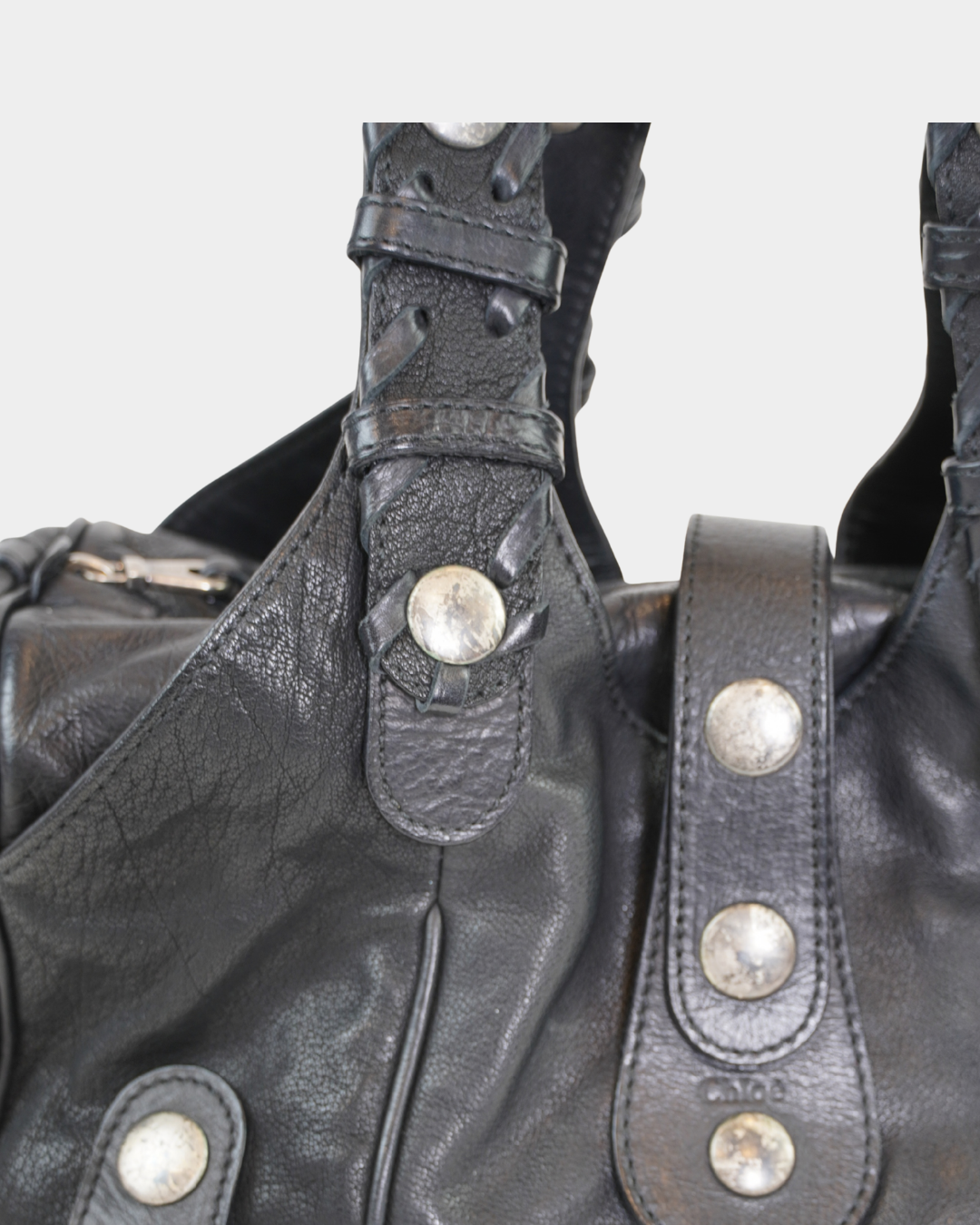 Chloe Silverado Black Shoulder Bag