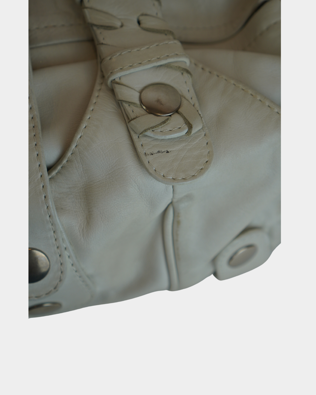 Chloé Silverado Cream Shoulder Bag