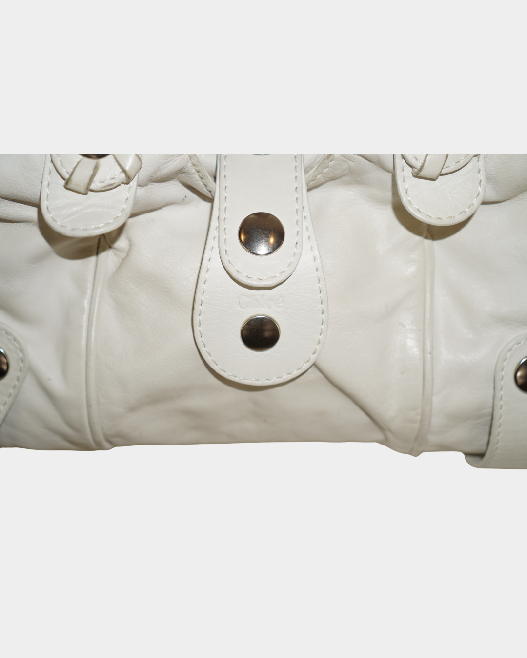 Chloé Silverado Cream Shoulder Bag
