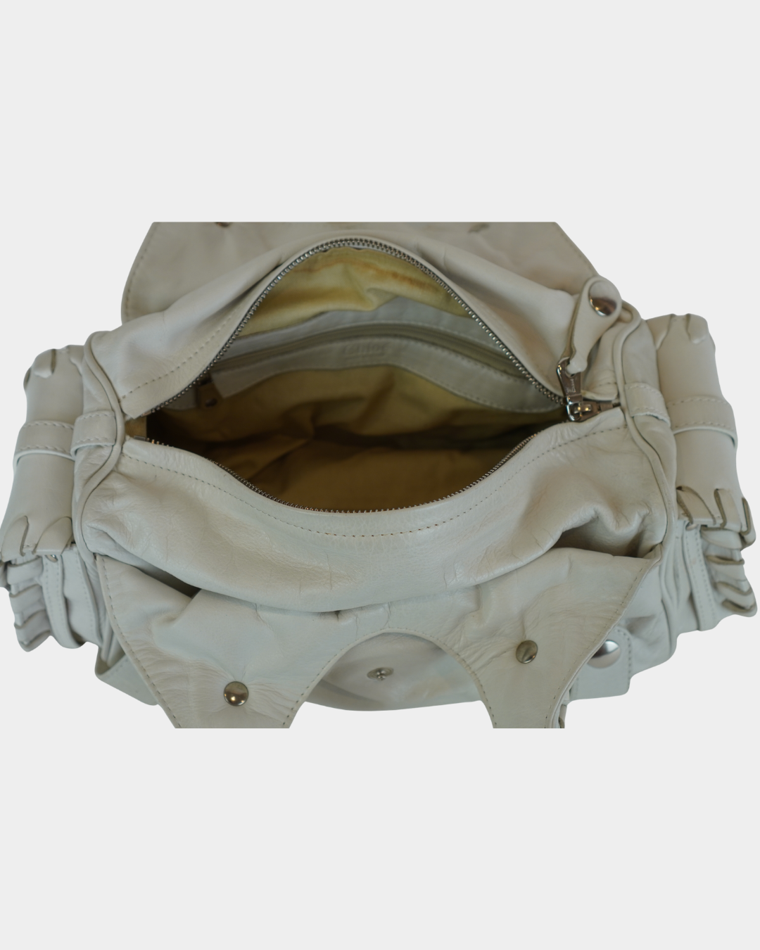 Chloé Silverado Cream Shoulder Bag