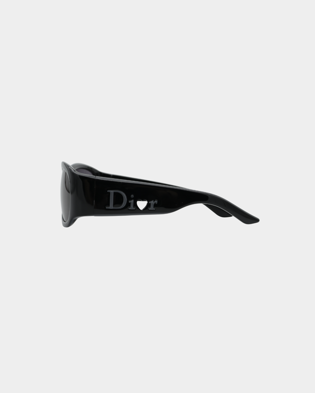 Dior Heart Cut Out Logo Sunglassses