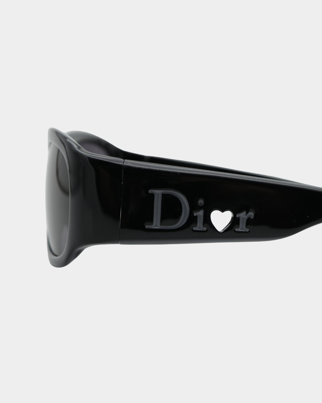 Dior Heart Cut Out Logo Sunglassses