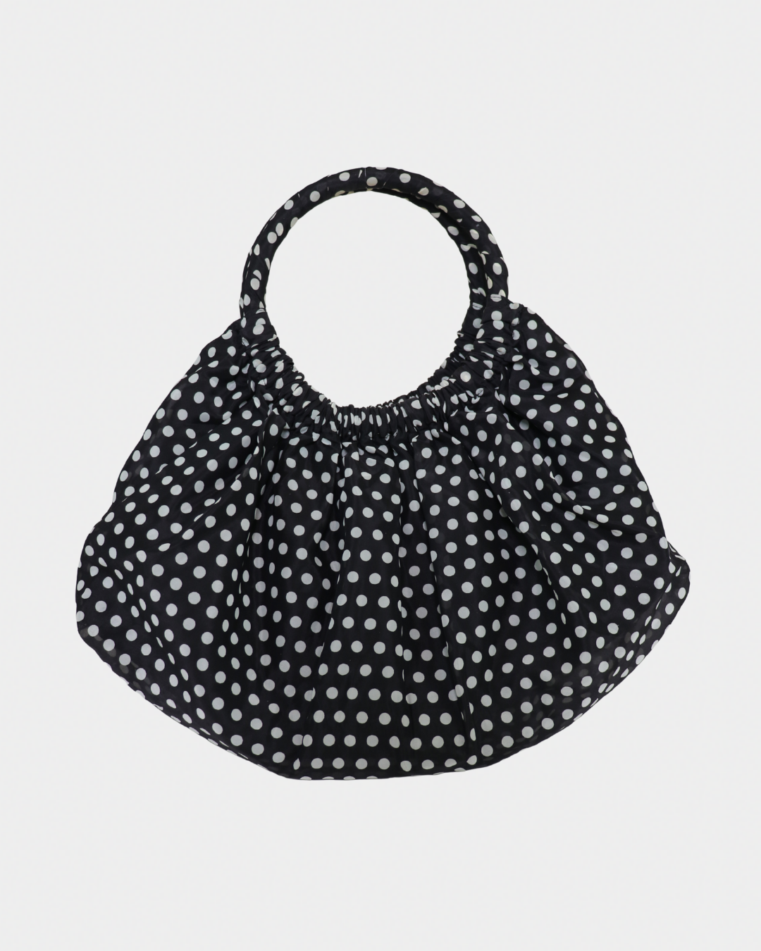 Comme des Garcons Junya Watanabe Polka Dot Chiffon Tote Bag