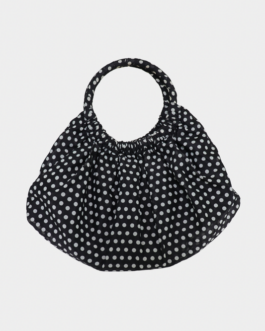 Comme des Garcons Junya Watanabe Polka Dot Chiffon Tote Bag