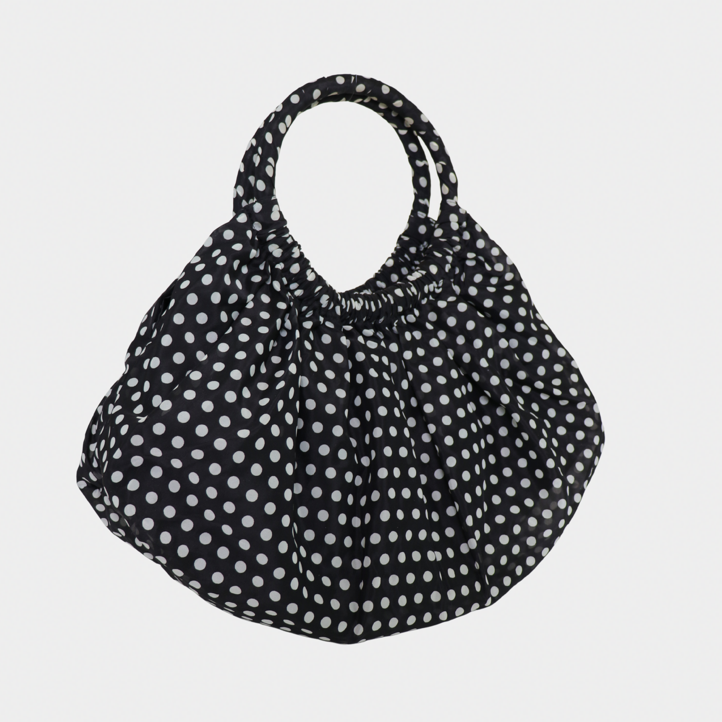 Comme des Garcons Junya Watanabe Polka Dot Chiffon Tote Bag