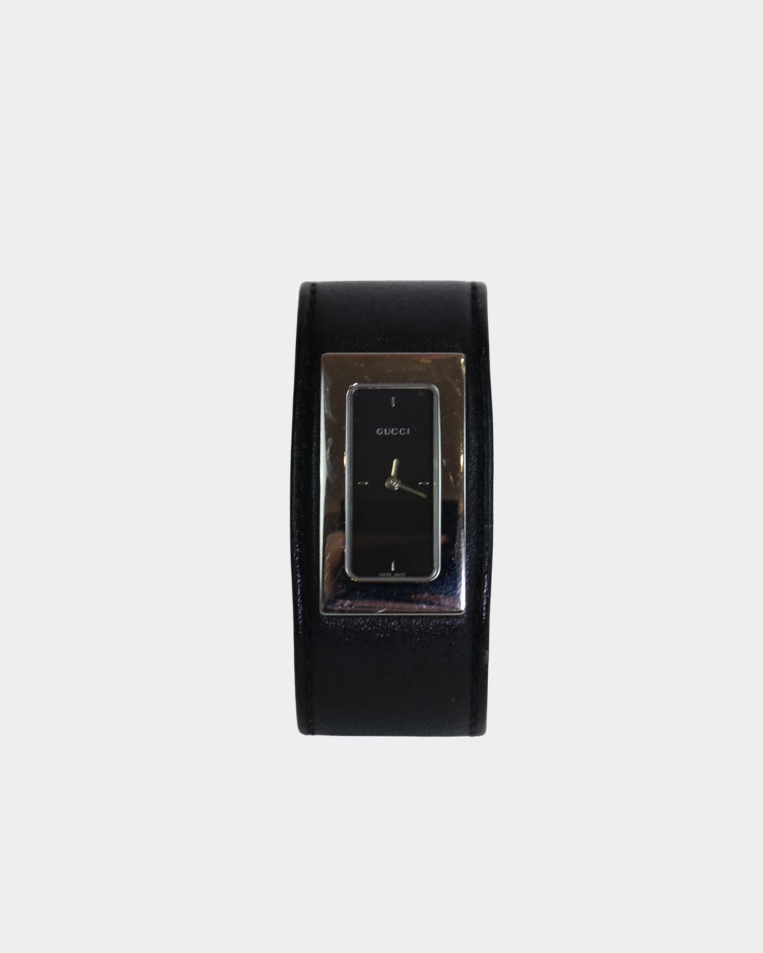 Gucci Leather Cuff Watch