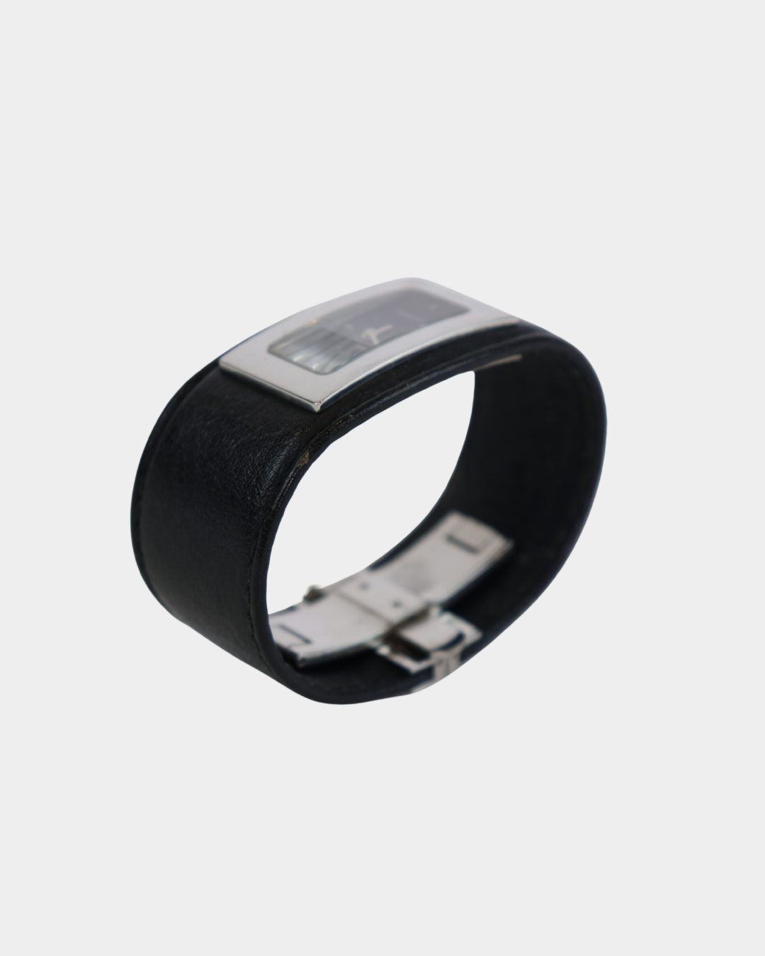 Gucci Leather Cuff Watch