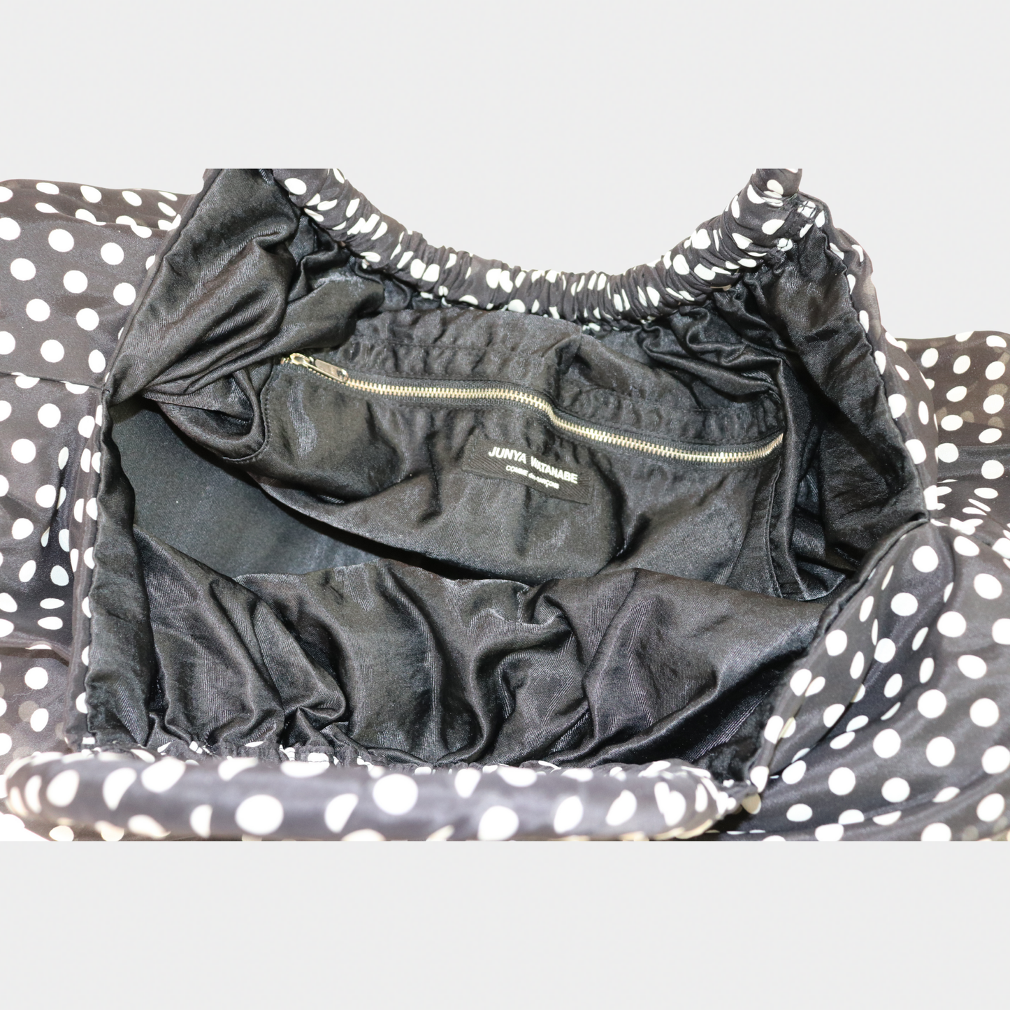 Comme des Garcons Junya Watanabe Polka Dot Chiffon Tote Bag