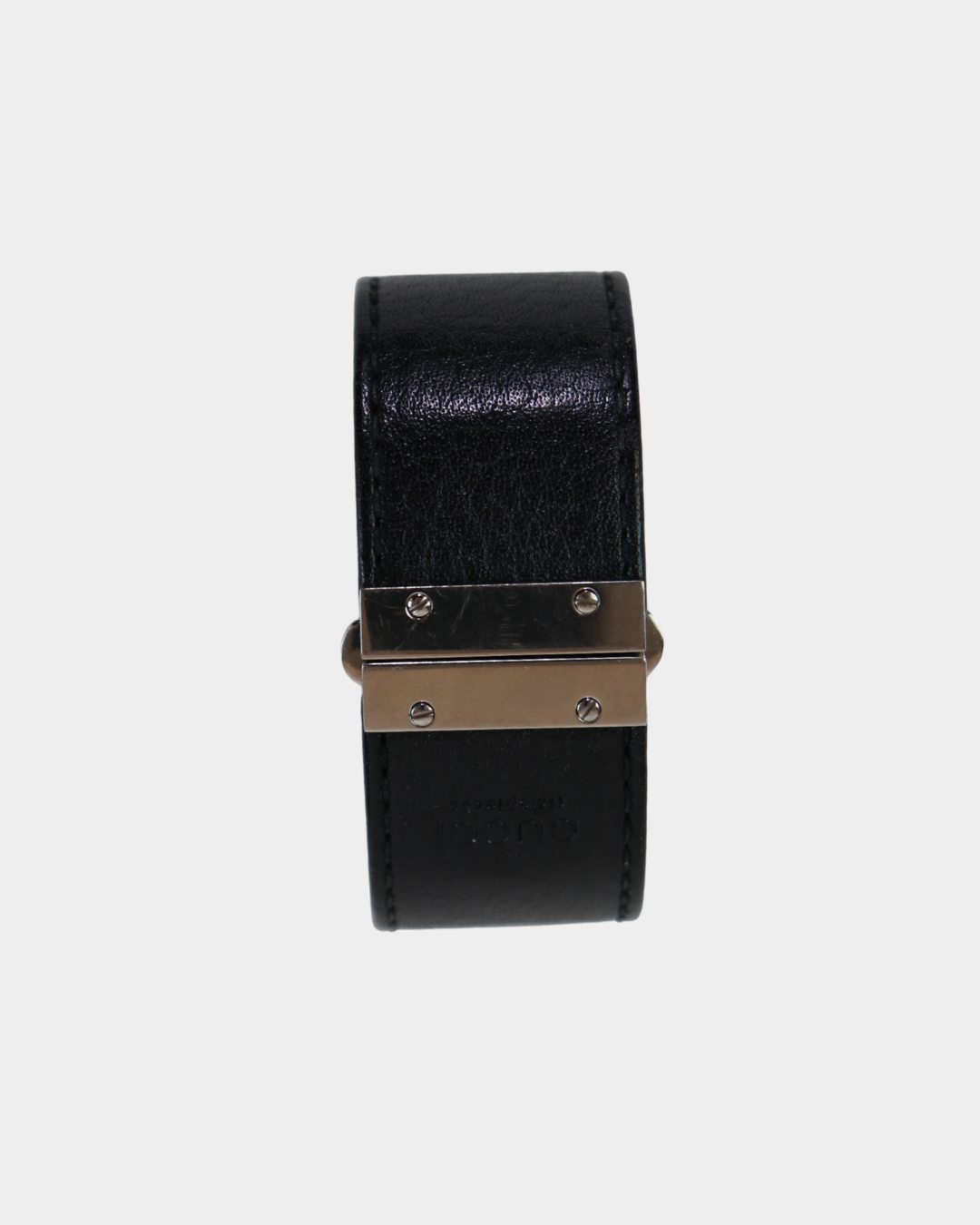 Gucci Leather Cuff Watch