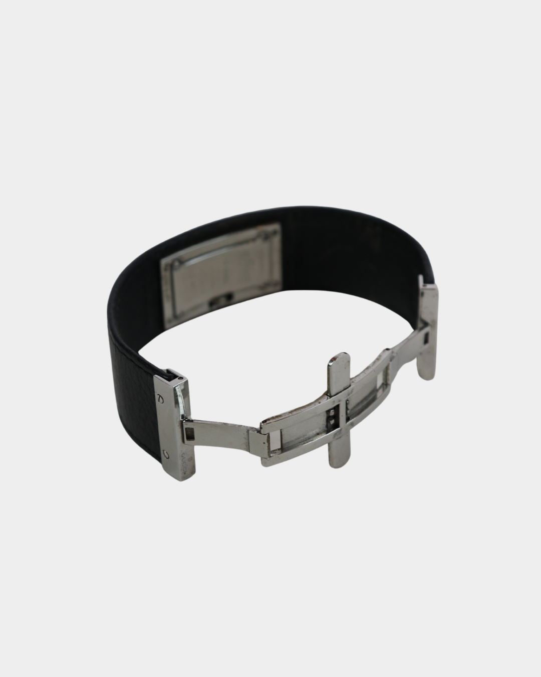 Gucci Leather Cuff Watch