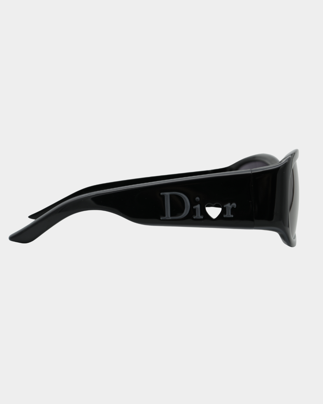 Dior Heart Cut Out Logo Sunglassses