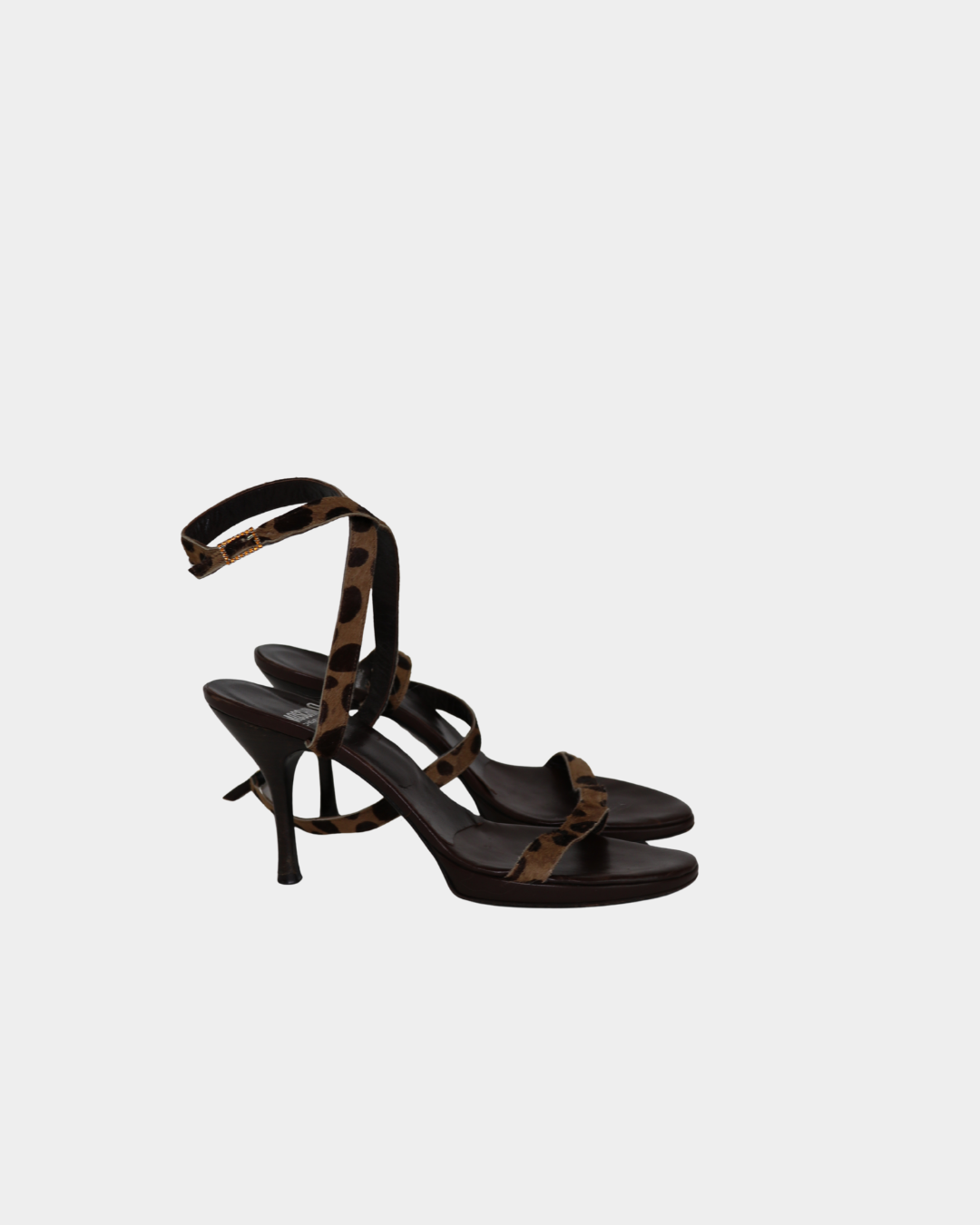 Moschino Pony Hair Heels