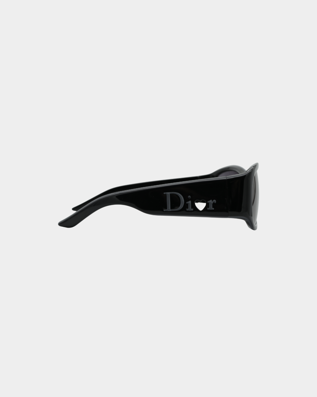 Dior Heart Cut Out Logo Sunglassses