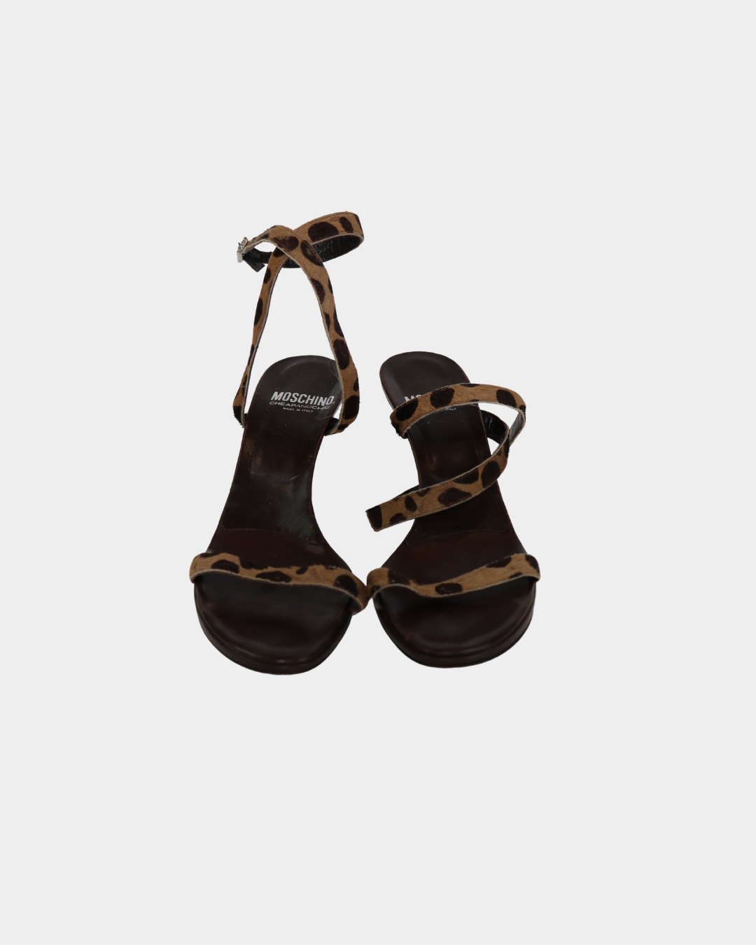 Moschino Pony Hair Heels