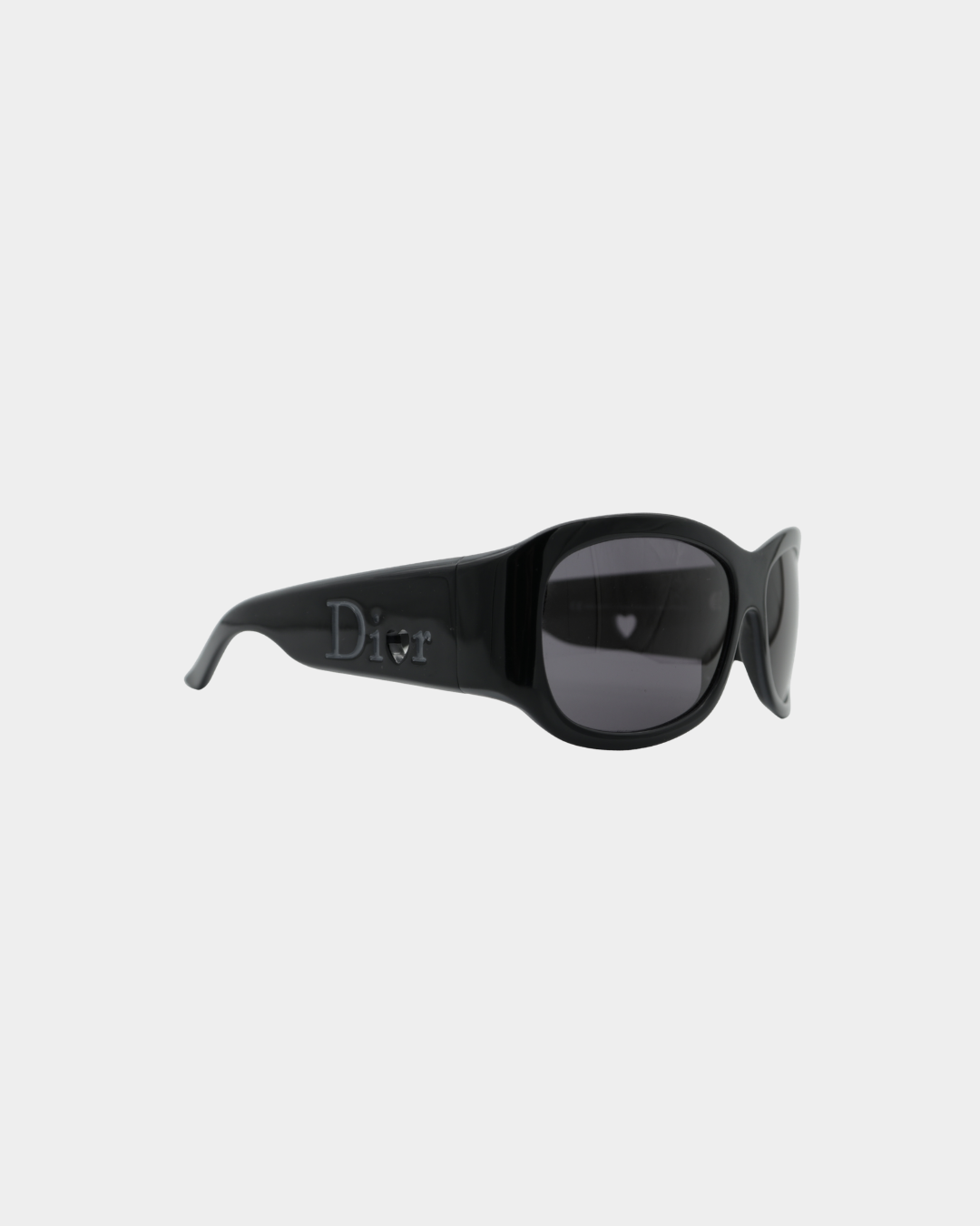 Dior Heart Cut Out Logo Sunglassses