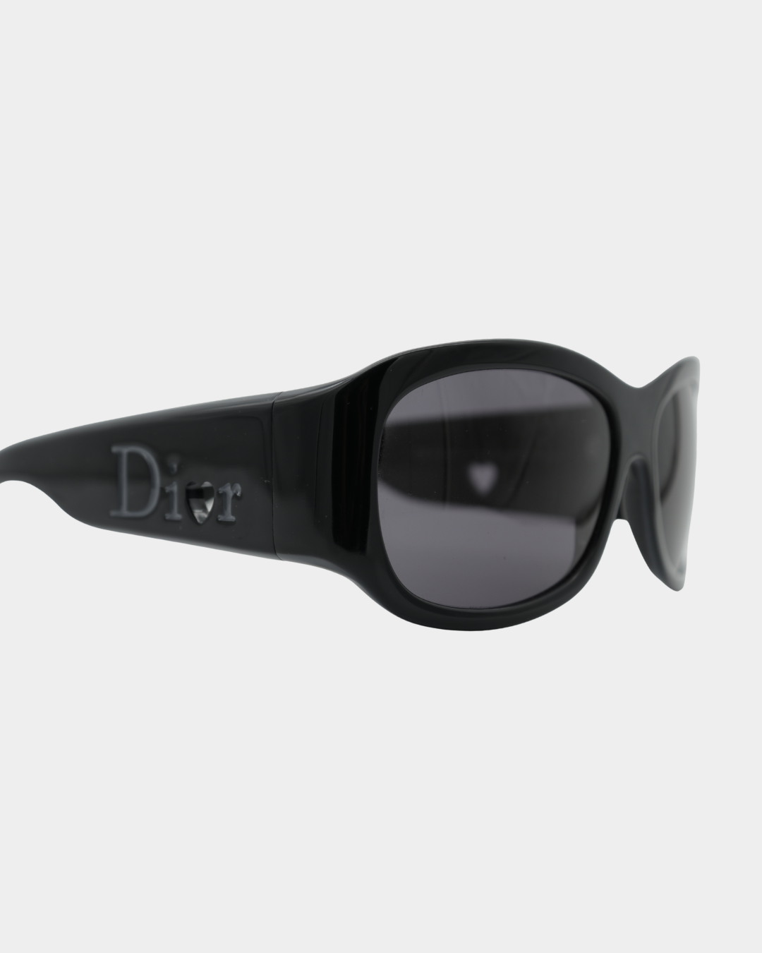 Dior Heart Cut Out Logo Sunglassses