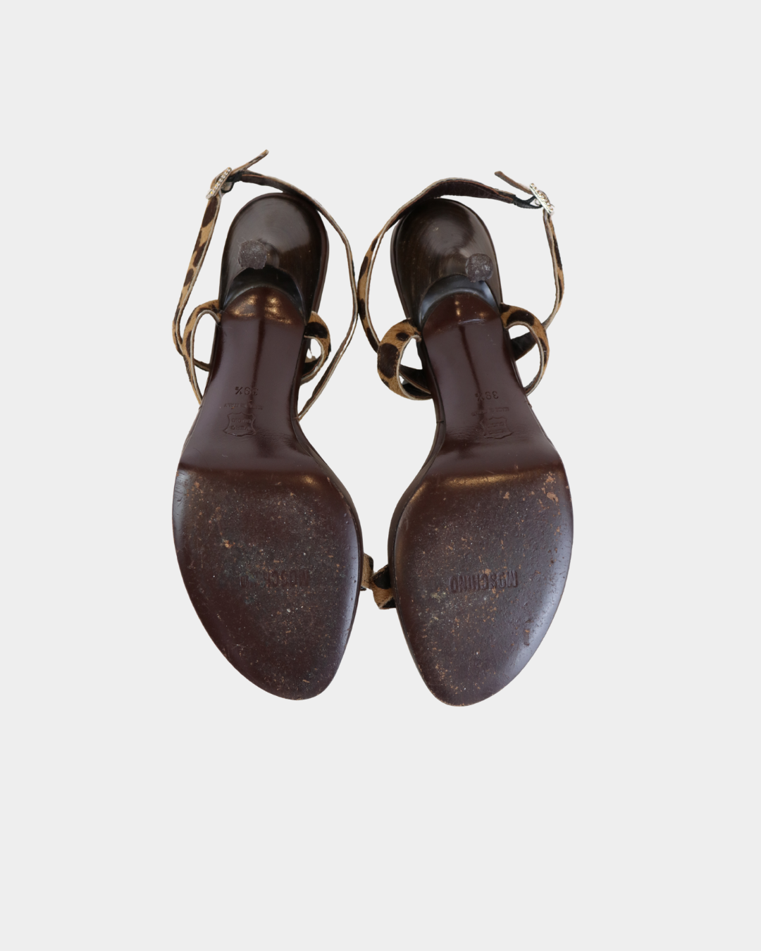 Moschino Pony Hair Heels