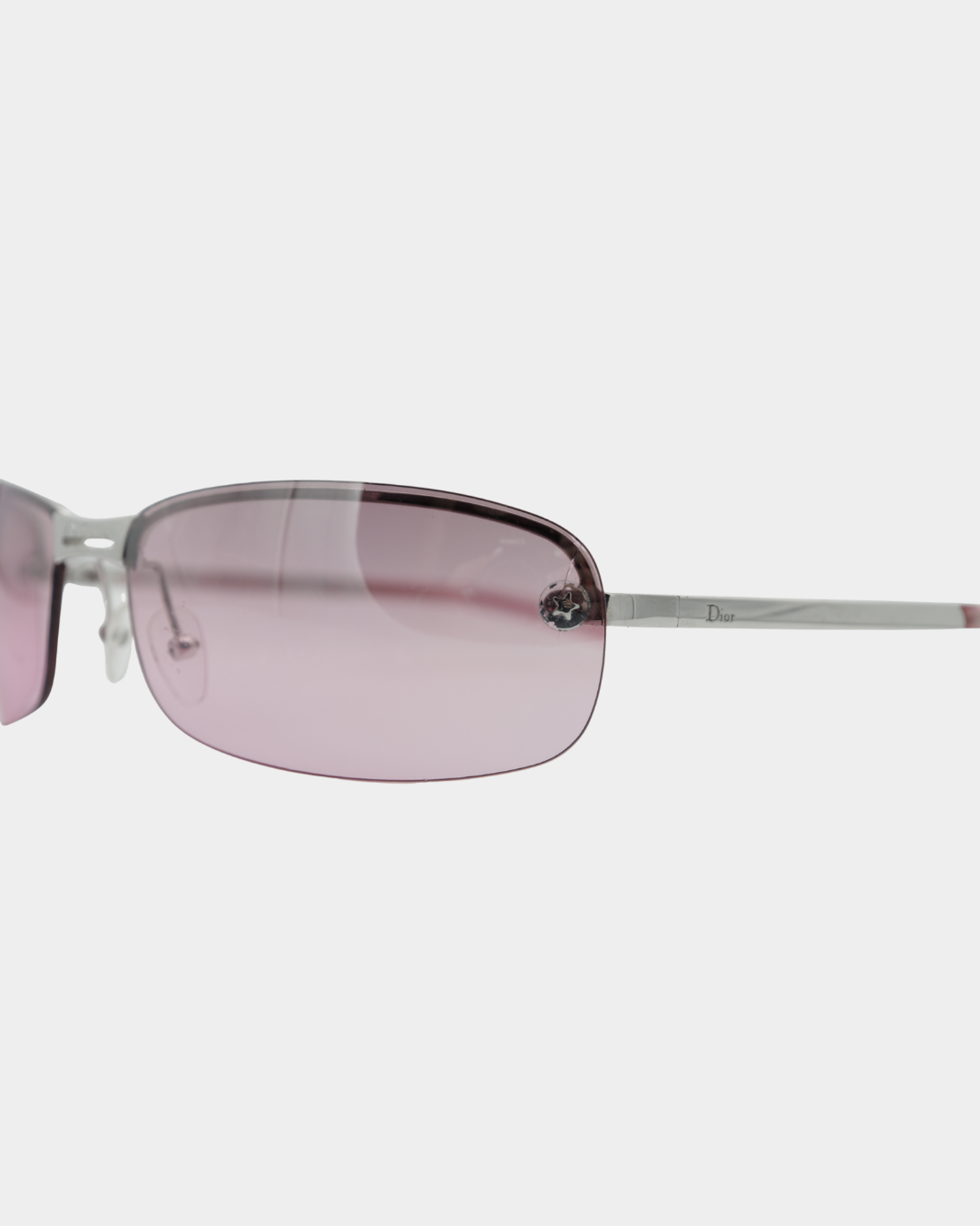 Dior Adiorable 3 Rimless Sunglasses Pink
