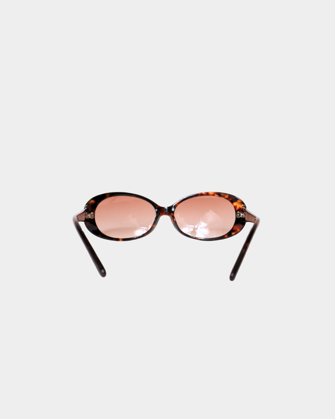 Miu Miu Tortoise Crystal Logo Sunglasses