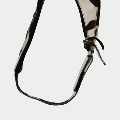 Archival Miu Miu Pony Hair Cresent Bag