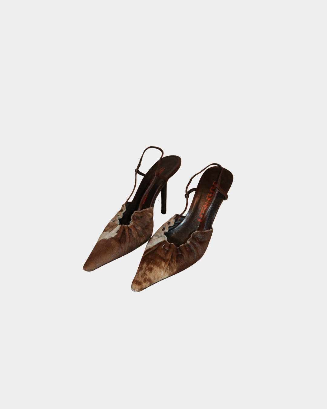 Pony Hair Slingbacks