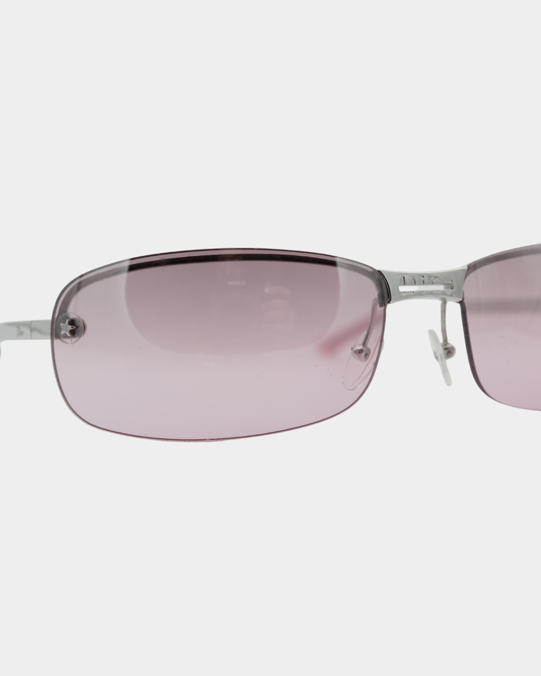 Dior Adiorable 3 Rimless Sunglasses Pink