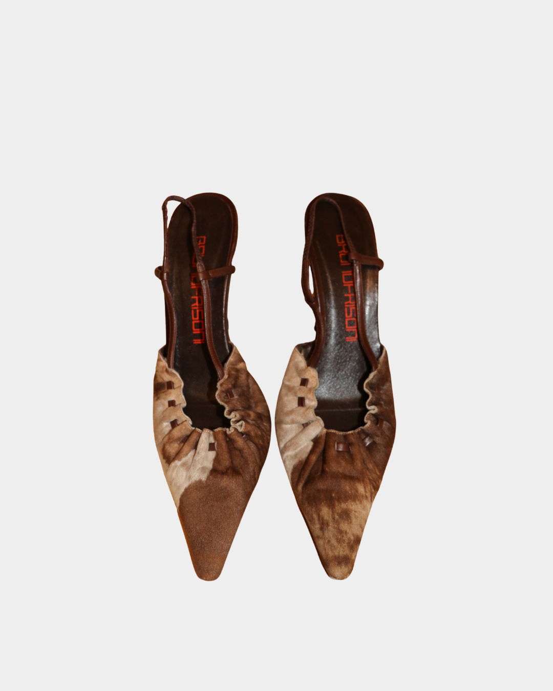 Pony Hair Slingbacks