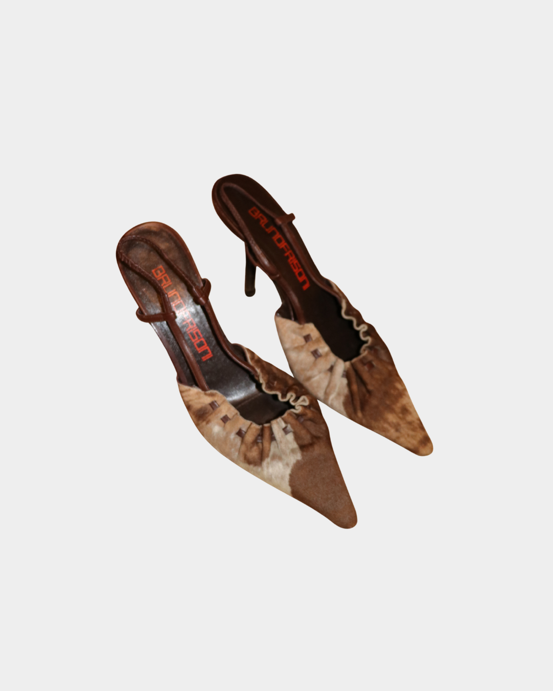 Pony Hair Slingbacks