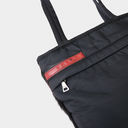 Prada Sport F/W1999 Fur Tote Bag