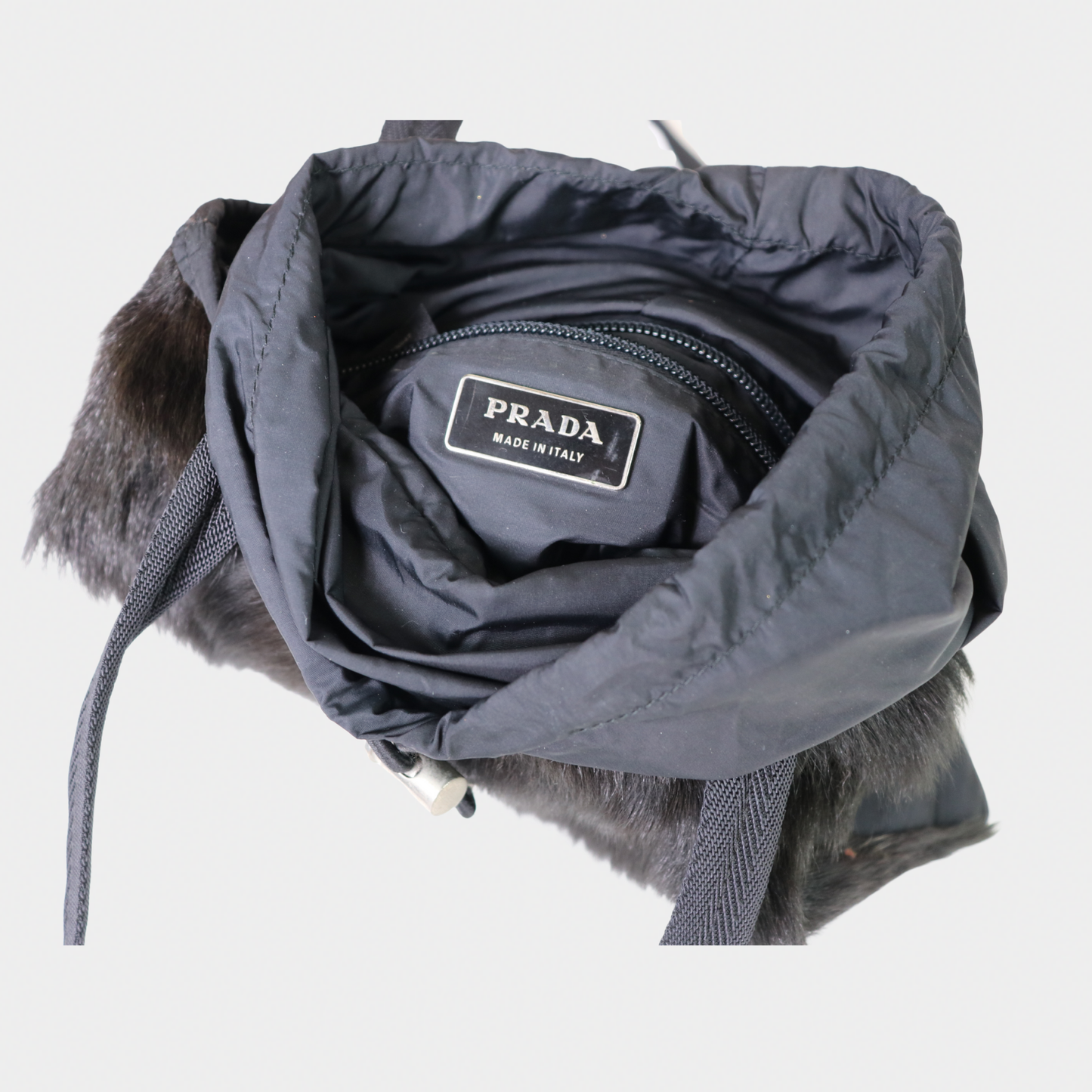Prada Sport F/W1999 Fur Tote Bag