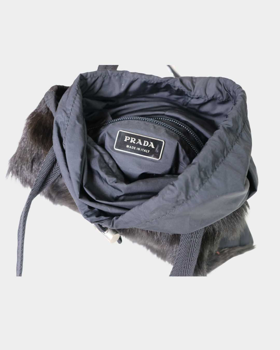 Prada Sport F/W1999 Fur Tote Bag