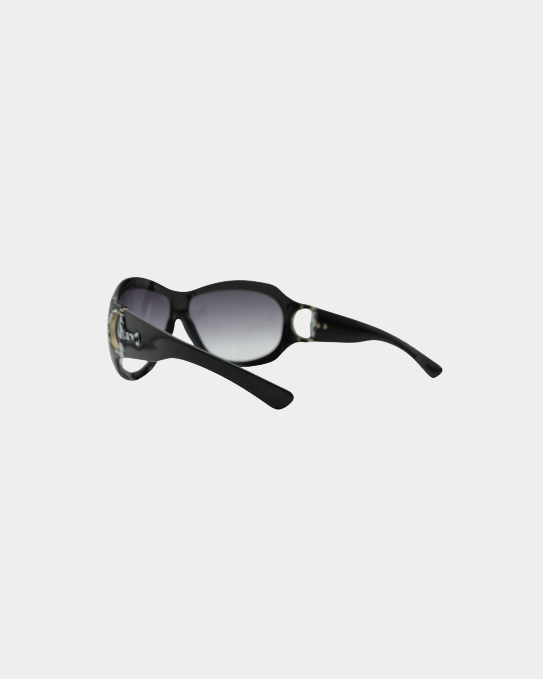 Gucci Horsebit Zebra Accent Shield Sunglasses