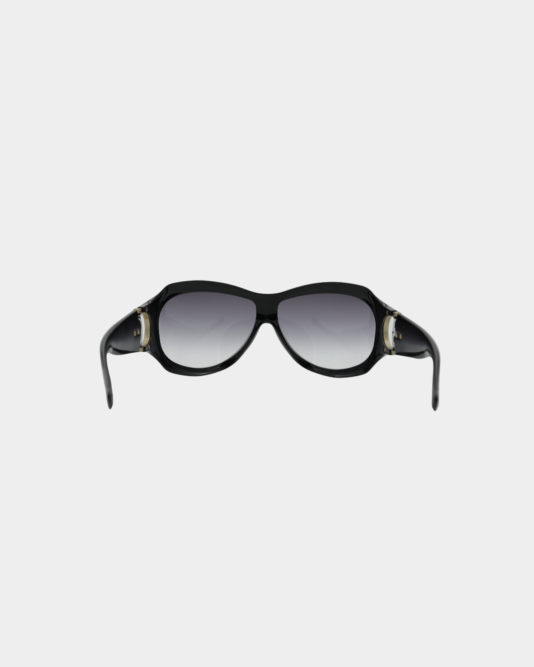 Gucci Horsebit Zebra Accent Shield Sunglasses