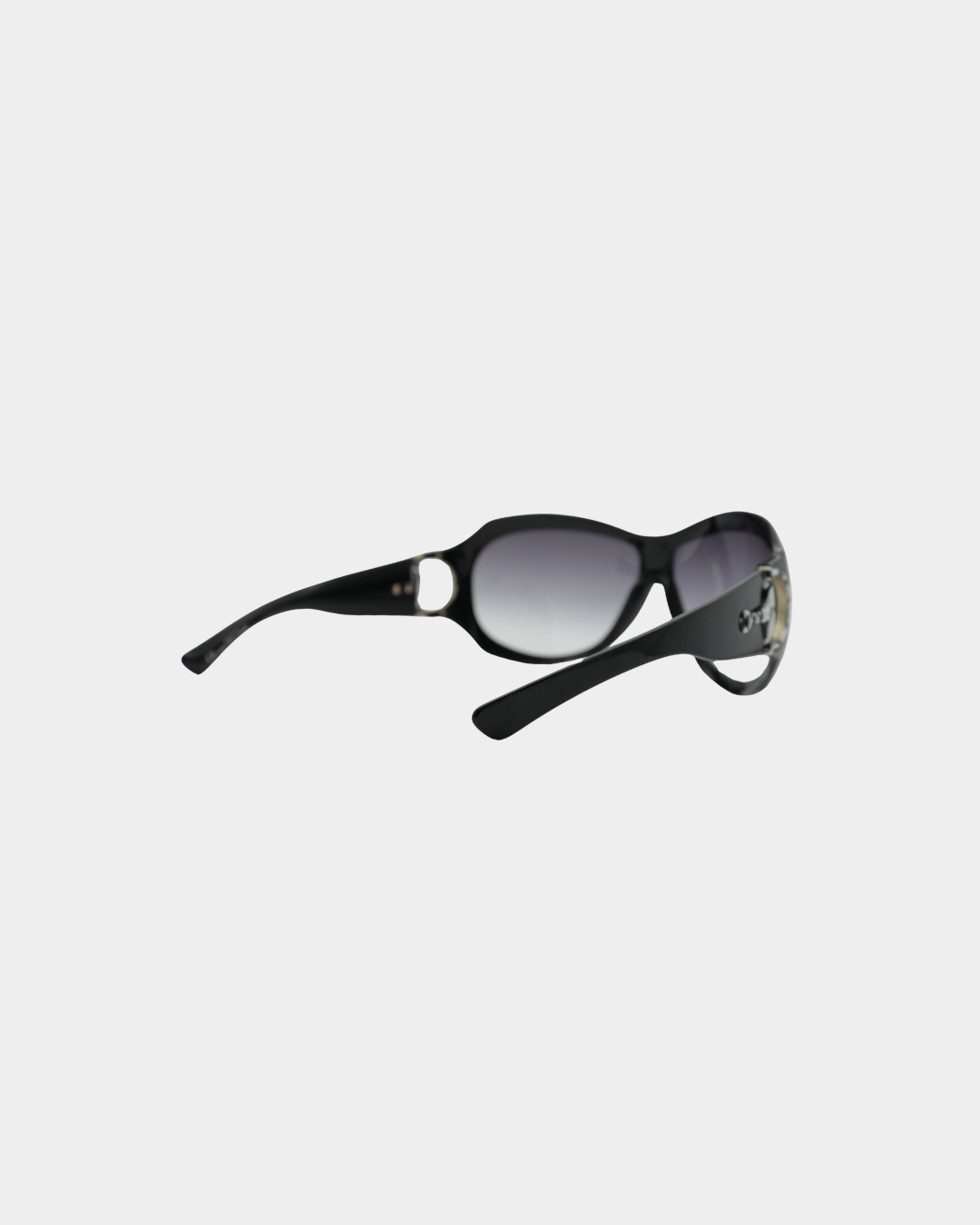 Gucci Horsebit Zebra Accent Shield Sunglasses