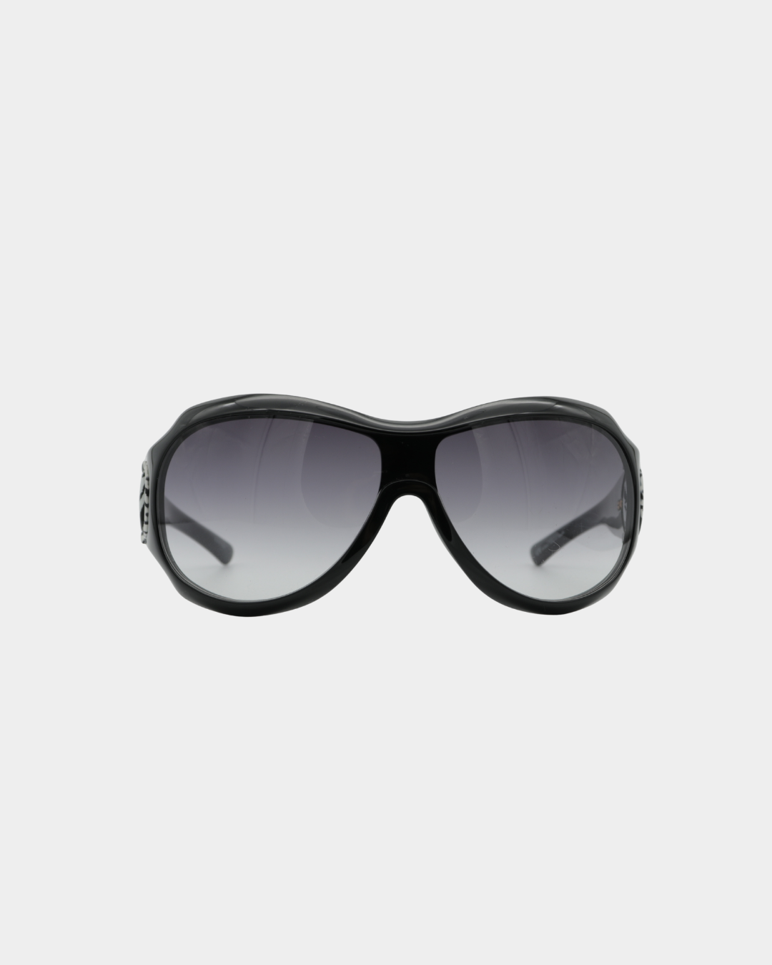 Gucci Horsebit Zebra Accent Shield Sunglasses