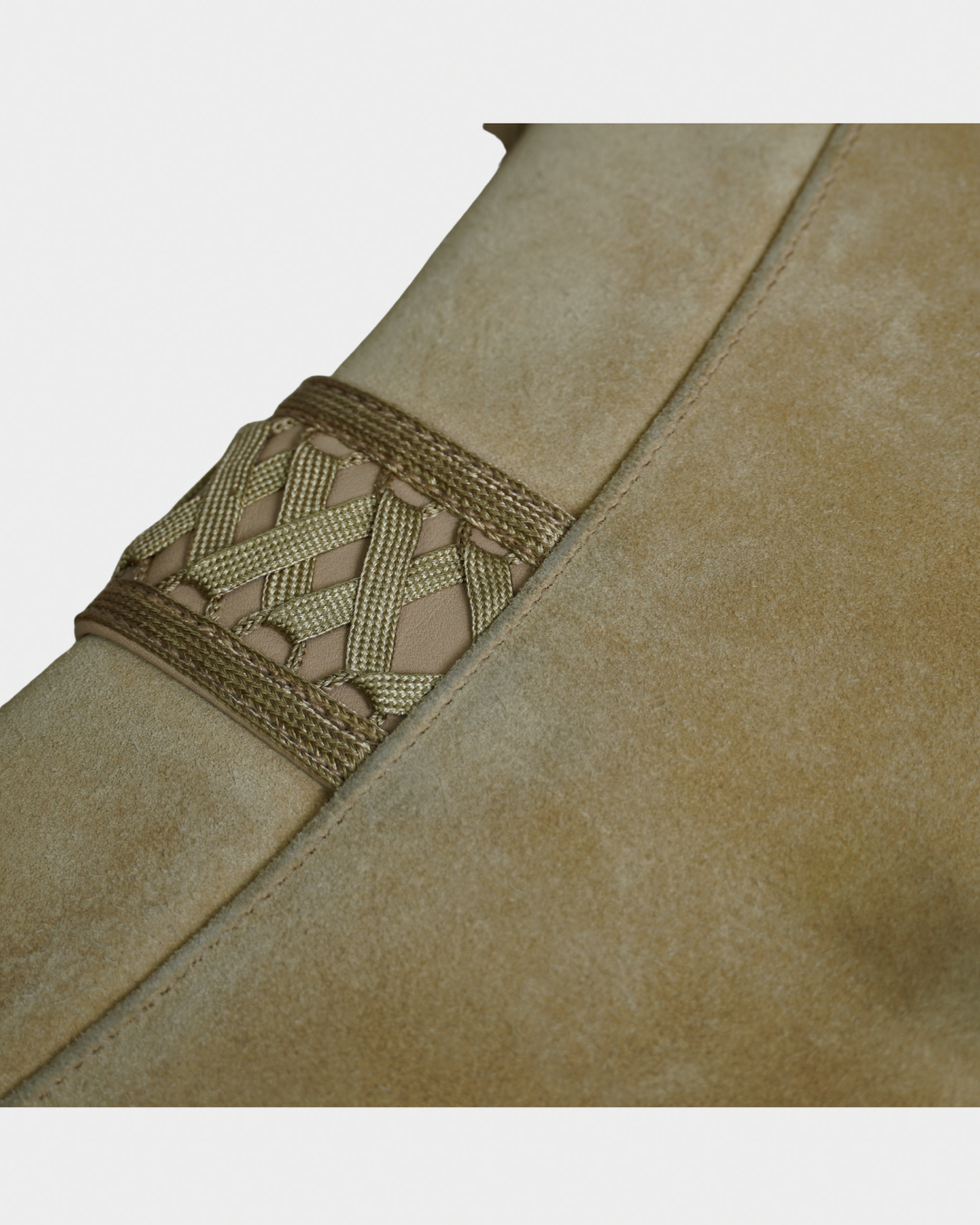 Dior Beige Suede Admit It Shoulder Bag